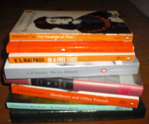 pile of classic novels