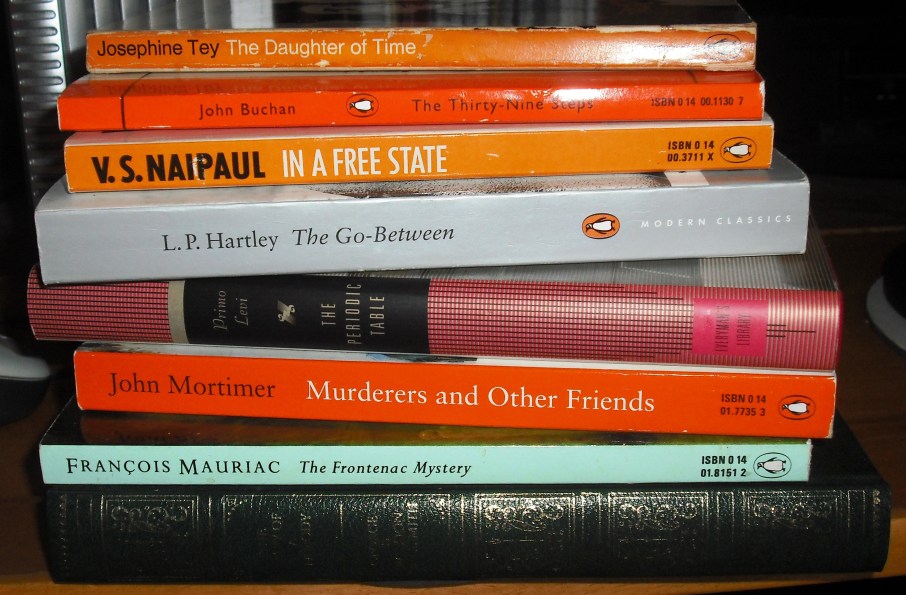 A pile of classic novels