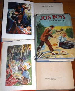 colour illustrations of the March sisters