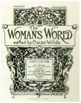 Magazine cover: The Woman's World