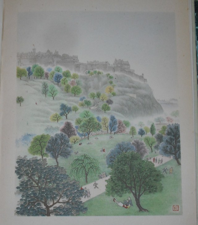 Painting of Edinburgh Castle