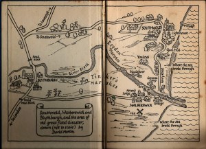 Maps of the area of East Anglia in which the story is set.